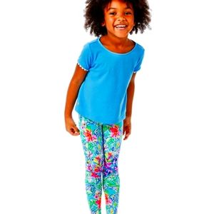 NWT GIRLS LILLY PULITZER MAIA LEGGINGS SZ XL